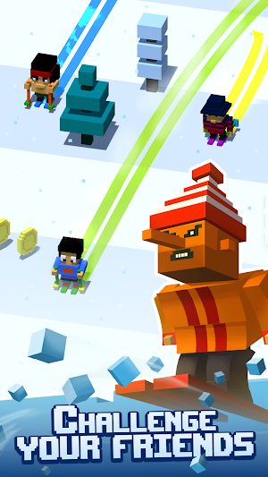Crossy Snow: Avalanche! screenshot 4
