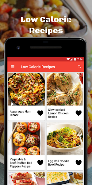 Low Calories Recipes: Healthy Low Calorie Recipes Screenshot 1