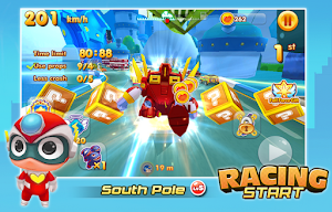 Racing start Robots tour Screenshot 2