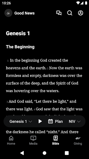 Good News Church App Screenshot 2