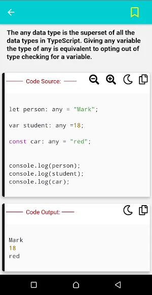 Typescript exercises Screenshot 3