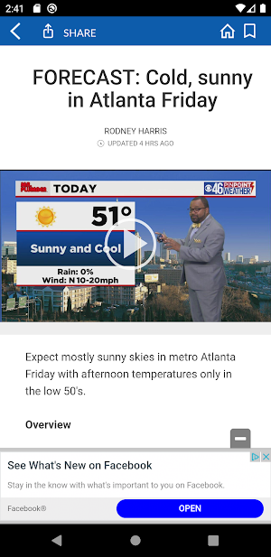 CBS46 News Atlanta Screenshot 1