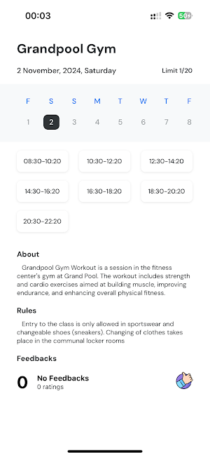 Narxoz Sport Hub Screenshot 1