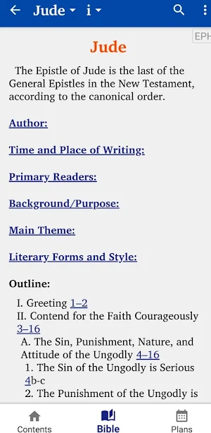 EPH STUDY BIBLE Screenshot 3