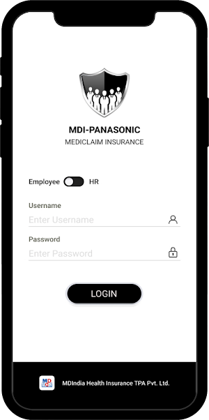 MDI Panasonic Mediclaim Screenshot 2