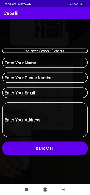 Capafil - Handyman Services Screenshot 2