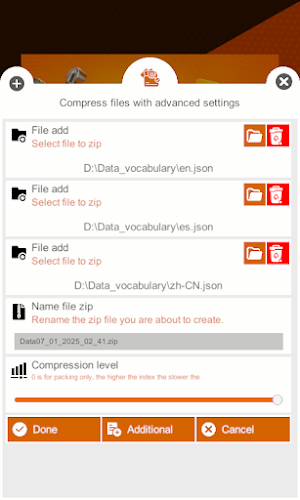 UltraZip Screenshot 1