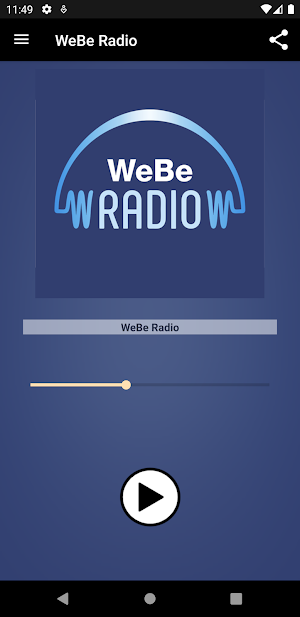 WeBe Radio Screenshot 0