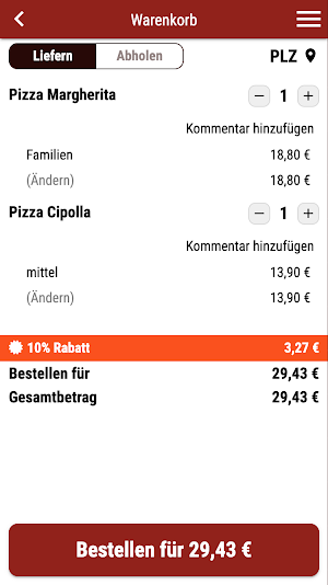 Pizzeria San Marino Screenshot 1