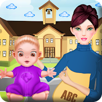 School Teacher Newborn Daycare