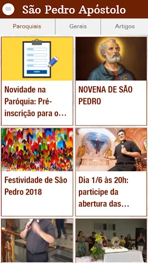 Paróquia São Pedro Apóstolo - Tremembé/SP Screenshot 2