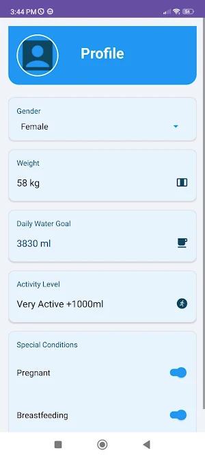 AquaIntake Screenshot 3