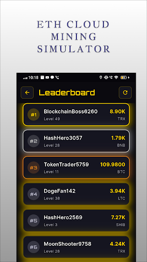 ETH Cloud Mining Simulator Screenshot 2