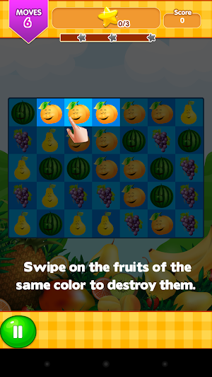 Fresh Juice Match 3 Screenshot 1
