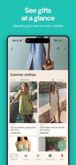 Wishlists & Gifts - WishOwl Screenshot 3