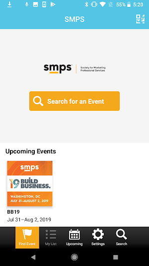 SMPS Events Screenshot 0