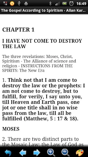 Gospel According to Spiritism Screenshot 2