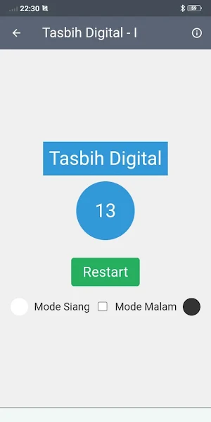 Tasbih Digital Screenshot 1