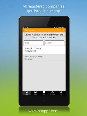 Dumping Order Manager Screenshot 2