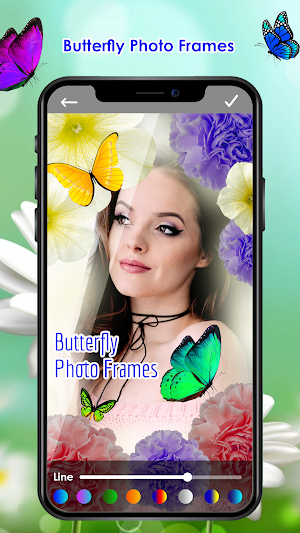 Butterfly Photo Editor Frames Screenshot 0