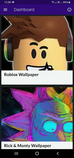 Wallpaper of Roblox Rick Monty Screenshot 0