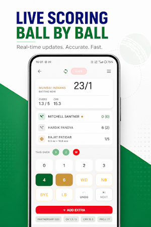 Crexo – Cricket Scorer Screenshot 1