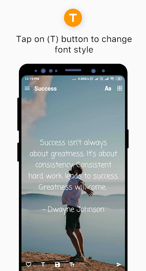 Motivational Quotes Status Screenshot 2