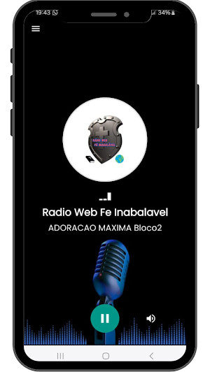 Rádio Web Fé Inabalável Screenshot 2