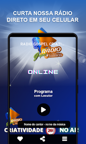 Rádio Gospel Criativa Screenshot 1