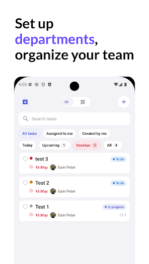 ComFlow: Tasks, To-Do, Planner Screenshot 1
