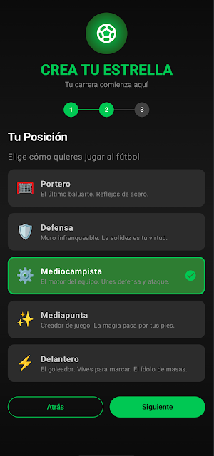 Simulador de Futbolista Screenshot 1