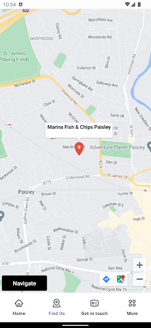 Marina Fish & Chips Paisley Screenshot 2