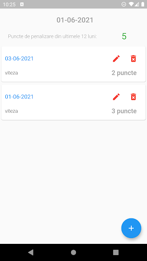 Calculator Puncte de Penalizare Screenshot 2