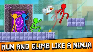 Stickman Parkour 2 Screenshot 1