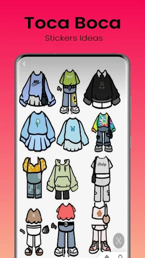 Toca Boca Stickers Ideas Screenshot 3
