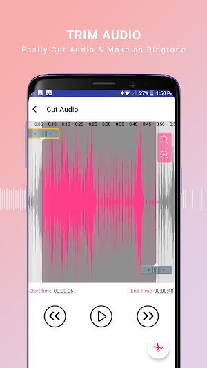 Audio MP3 Cutter - Converter, Merger and Ringtone Screenshot 1