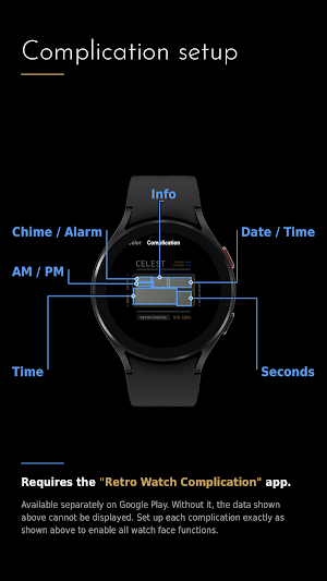CELEST5660 Retro Digital Watch Screenshot 1