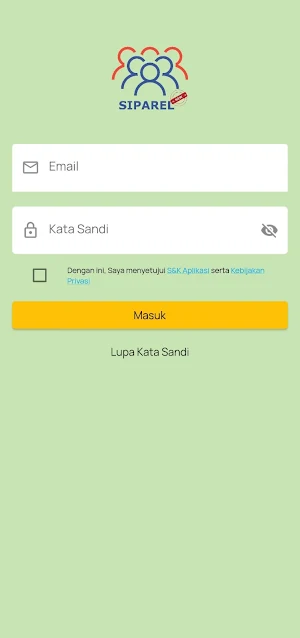 SIPAREL BNN Screenshot 0