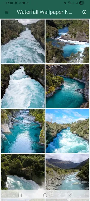 Waterfall Wallpaper Nature Screenshot 1