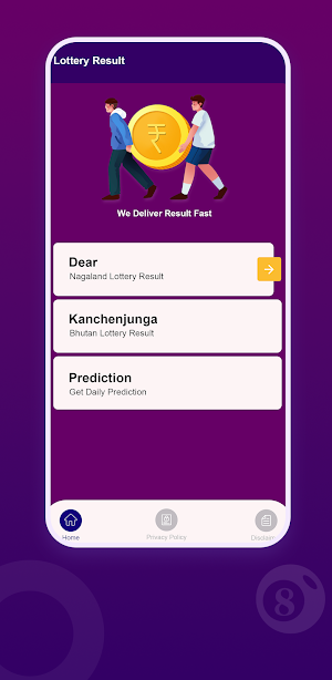 Dear Result Luckyday Screenshot 0