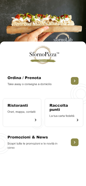 Sforno Pizza Screenshot 0