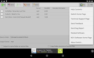 Switch Audio Converter Free Screenshot 2