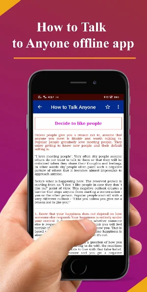 How to talk to anyone Screenshot 2