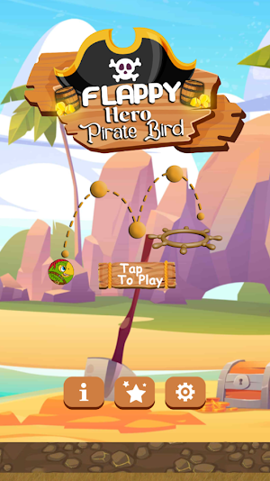 Flappy Hero Pirate Bird Screenshot 0