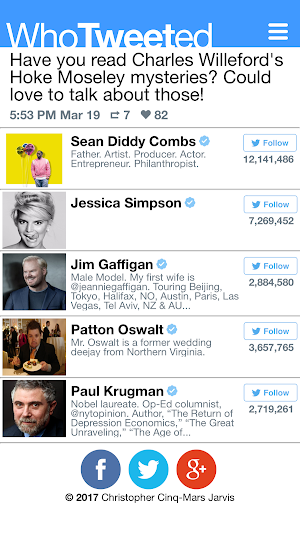 WhoTweeted Screenshot 2