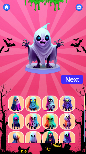Halloween Merge Ghosts Screenshot 1