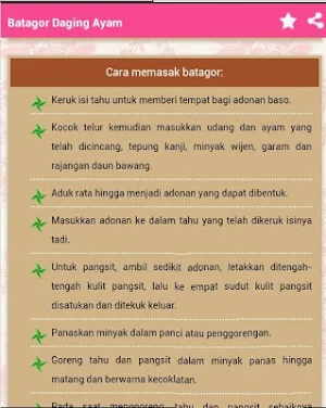 Aneka Resep Batagor Lengkap Screenshot 3