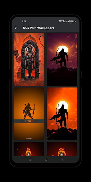 Shri Ram Wallpaper & Ringtones Screenshot 1