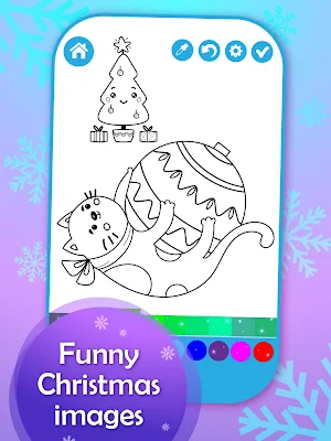 Christmas Coloring Pages Screenshot 2