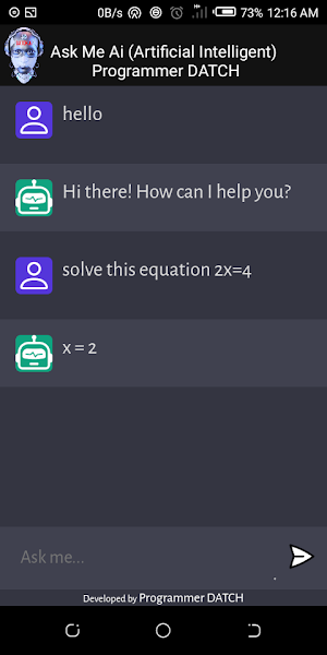 DATCH Ai - Ask Me Robot Screenshot 1